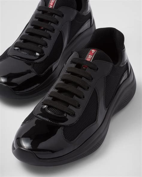 Black Prada America's Cup Sneakers 